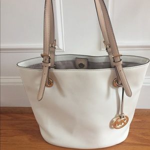 Michael Kors White Tote